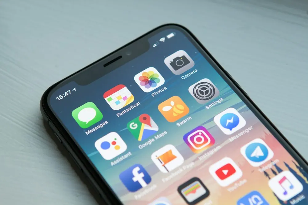 Using a mobile app
